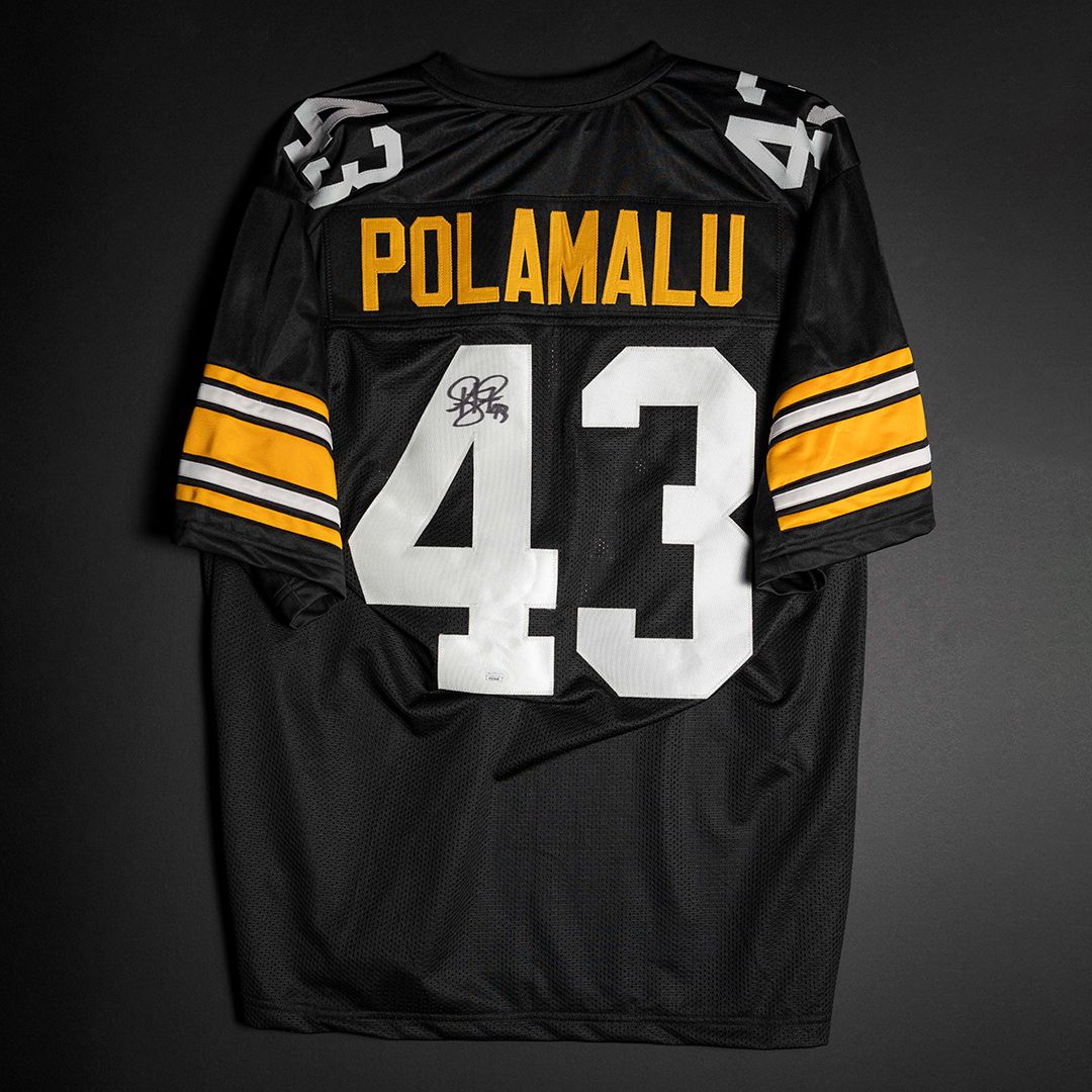 Jersey Firmado Troy Polamalu - Pittsburgh Steelers